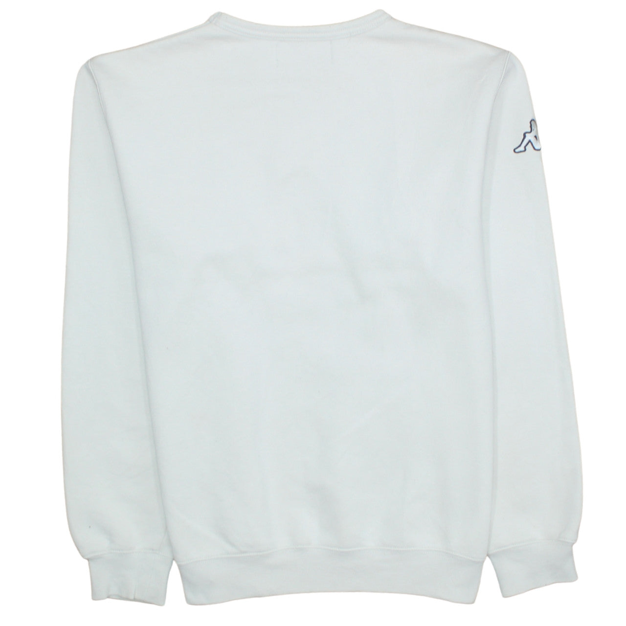 Mens UK Size L Kappa White Pullover Sweatshirt