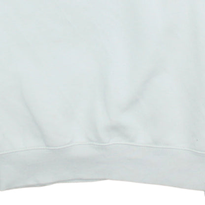Mens UK Size L Kappa White Pullover Sweatshirt