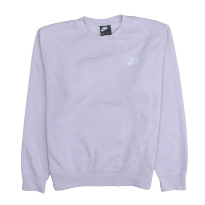 Womens UK Size M Nike Purple Pullover Sweatshirt