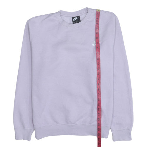 Womens UK Size M Nike Purple Pullover Sweatshirt