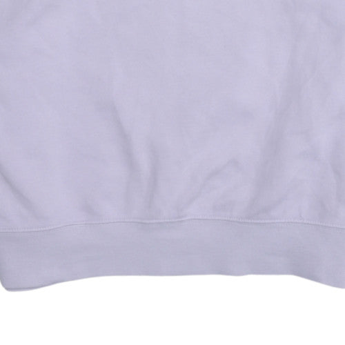 Womens UK Size M Nike Purple Pullover Sweatshirt