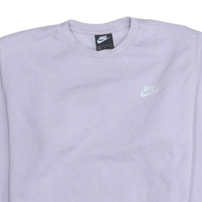 Womens UK Size M Nike Purple Pullover Sweatshirt
