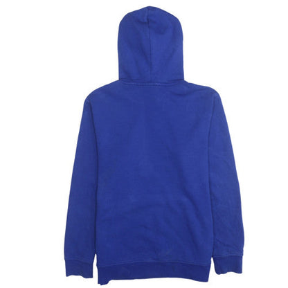 Womens UK Size 12-14 adidas Blue Pullover Hoodie