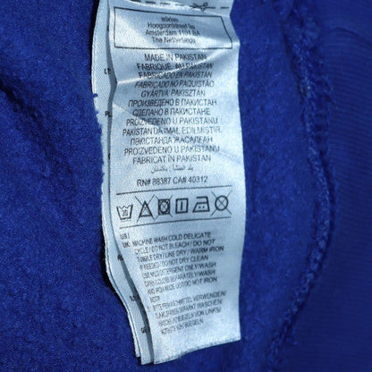 Womens UK Size 12-14 adidas Blue Pullover Hoodie
