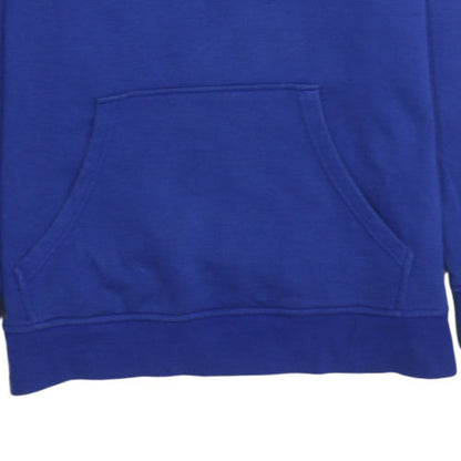 Womens UK Size 12-14 adidas Blue Pullover Hoodie