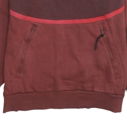 Womens UK Size S Under armour Brown Pullover Hoodie