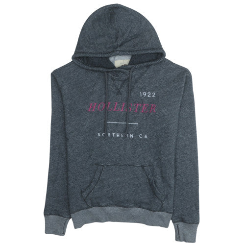 Womens UK Size M Hollister Grey Pullover Hoodie