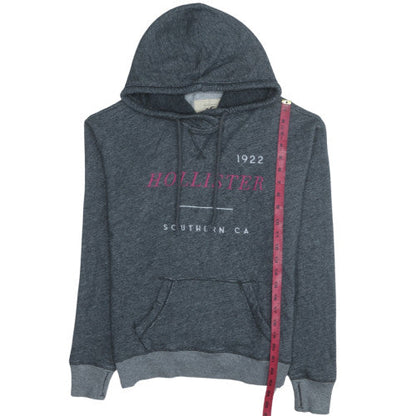 Womens UK Size M Hollister Grey Pullover Hoodie