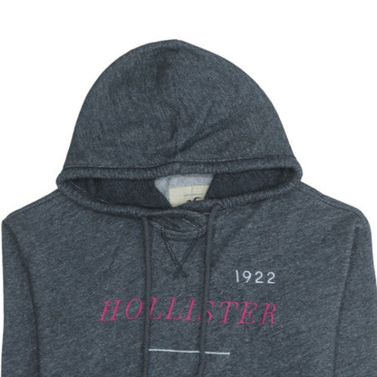Womens UK Size M Hollister Grey Pullover Hoodie