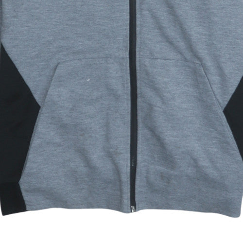 Mens UK Size M Kappa Grey Full Zip Hoodie