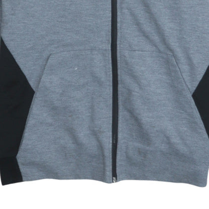 Mens UK Size M Kappa Grey Full Zip Hoodie
