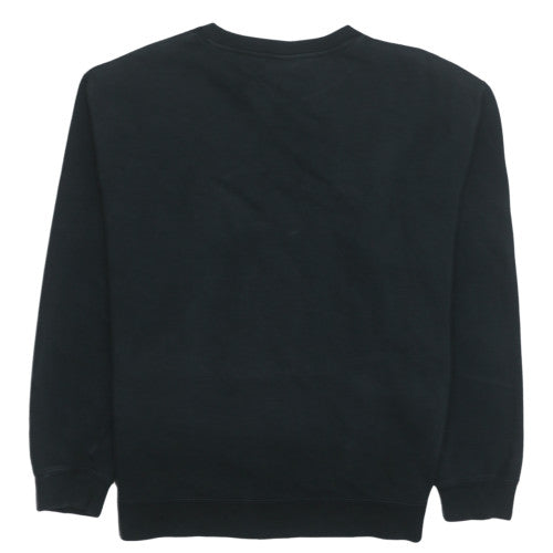 Mens UK Size M FILA Black Pullover Sweatshirt