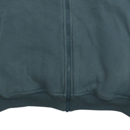 Mens UK Size L adidas Green Full Zip Sweatshirt