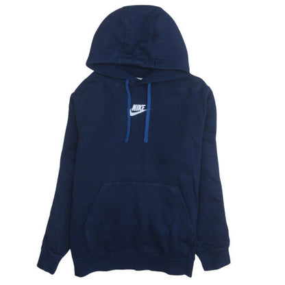 Mens UK Size M Nike Blue Pullover Hoodie