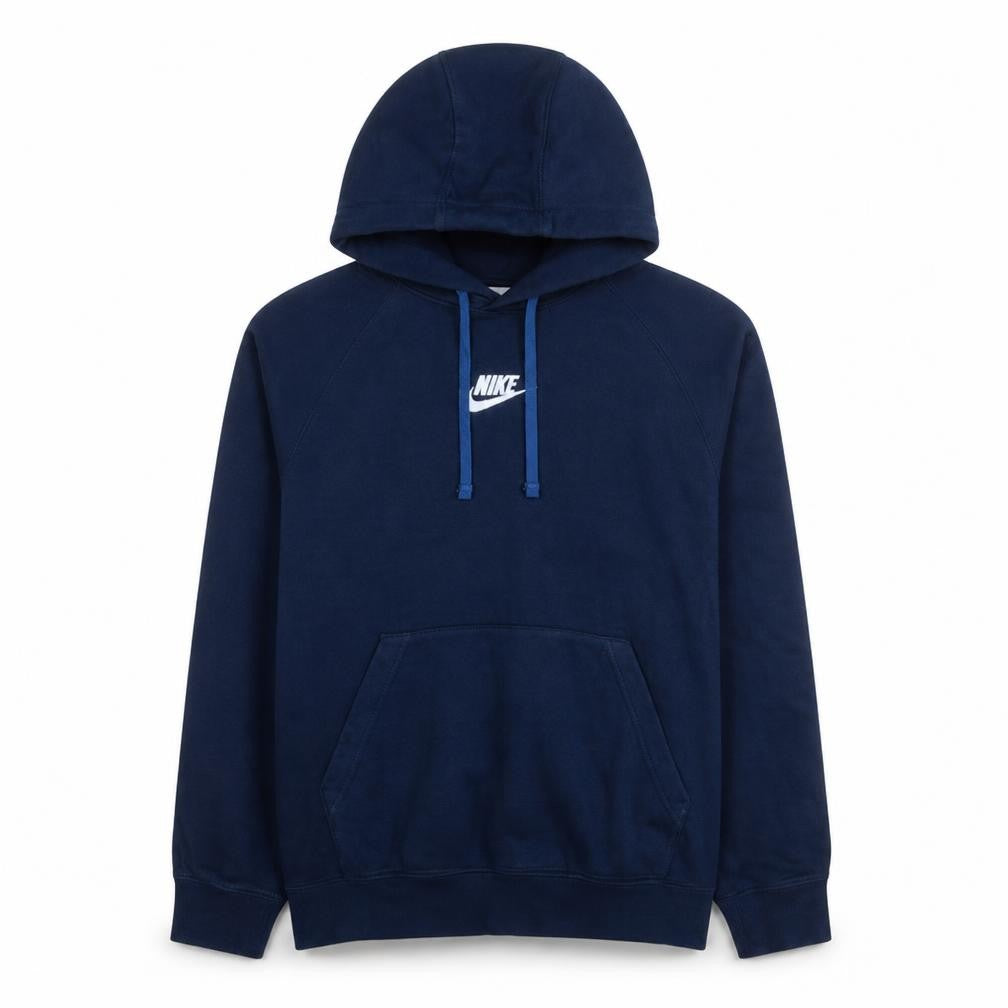 Mens UK Size M Nike Blue Pullover Hoodie