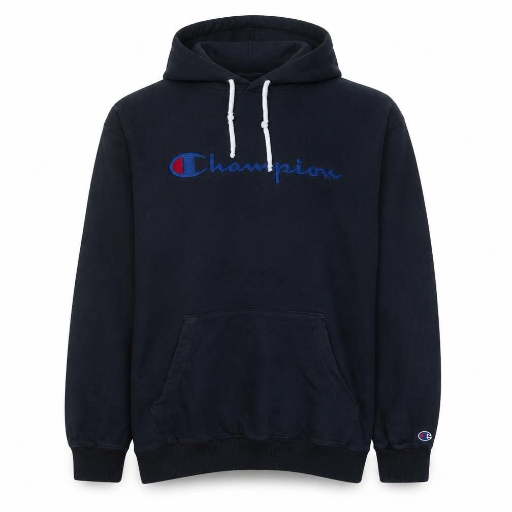 Mens UK Size L Champion Black Pullover Hoodie
