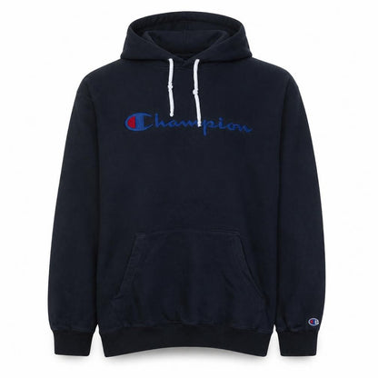 Mens UK Size L Champion Black Pullover Hoodie