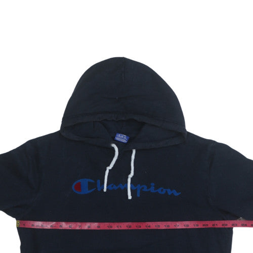Mens UK Size L Champion Black Pullover Hoodie