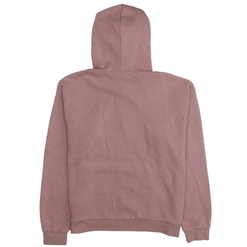 Womens UK Size L FILA Pink Pullover Hoodie