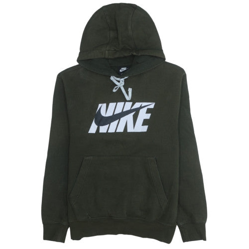 Mens UK Size M Nike Green Pullover Hoodie