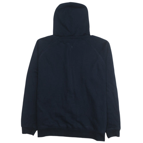 Mens UK Size L Reebok Blue Full Zip Hoodie