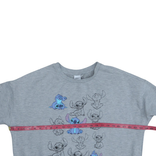 Womens UK Size L Disney Grey Pullover Sweatshirt