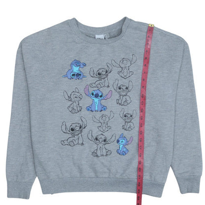 Womens UK Size L Disney Grey Pullover Sweatshirt