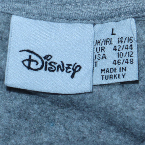 Womens UK Size L Disney Grey Pullover Sweatshirt
