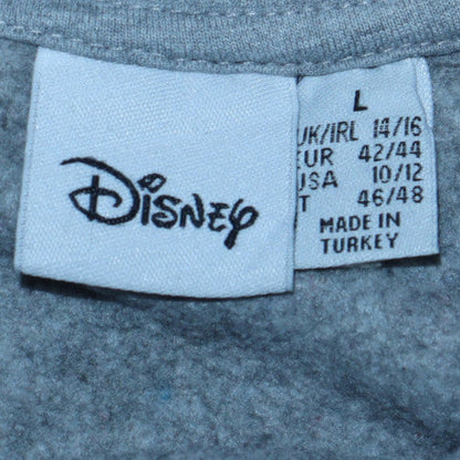 Womens UK Size L Disney Grey Pullover Sweatshirt