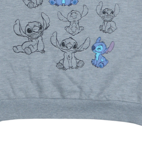 Womens UK Size L Disney Grey Pullover Sweatshirt