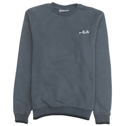 Mens UK Size S FILA Grey Pullover Sweatshirt