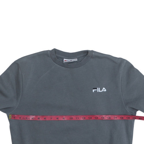 Mens UK Size S FILA Grey Pullover Sweatshirt