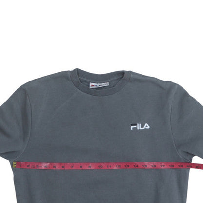 Mens UK Size S FILA Grey Pullover Sweatshirt