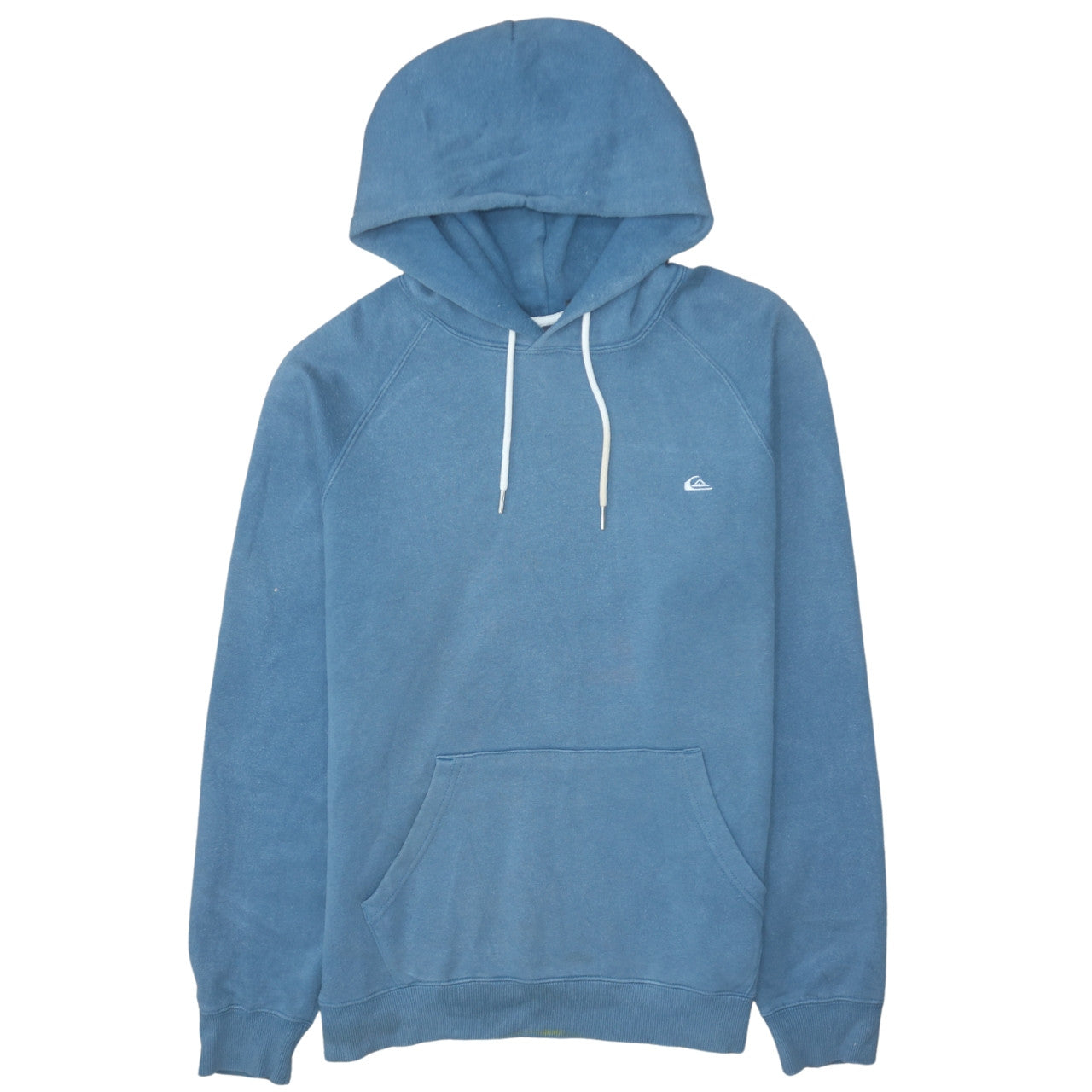 Mens UK Size S Quiksilver Blue Pullover Hoodie