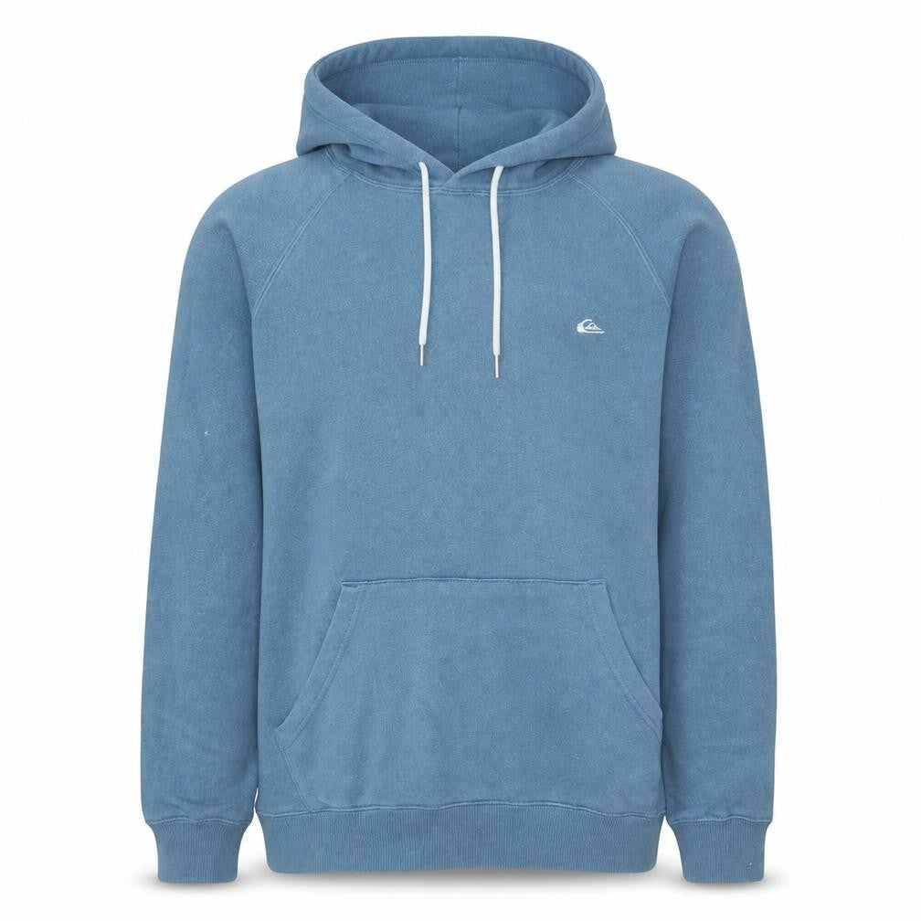 Mens UK Size S Quiksilver Blue Pullover Hoodie