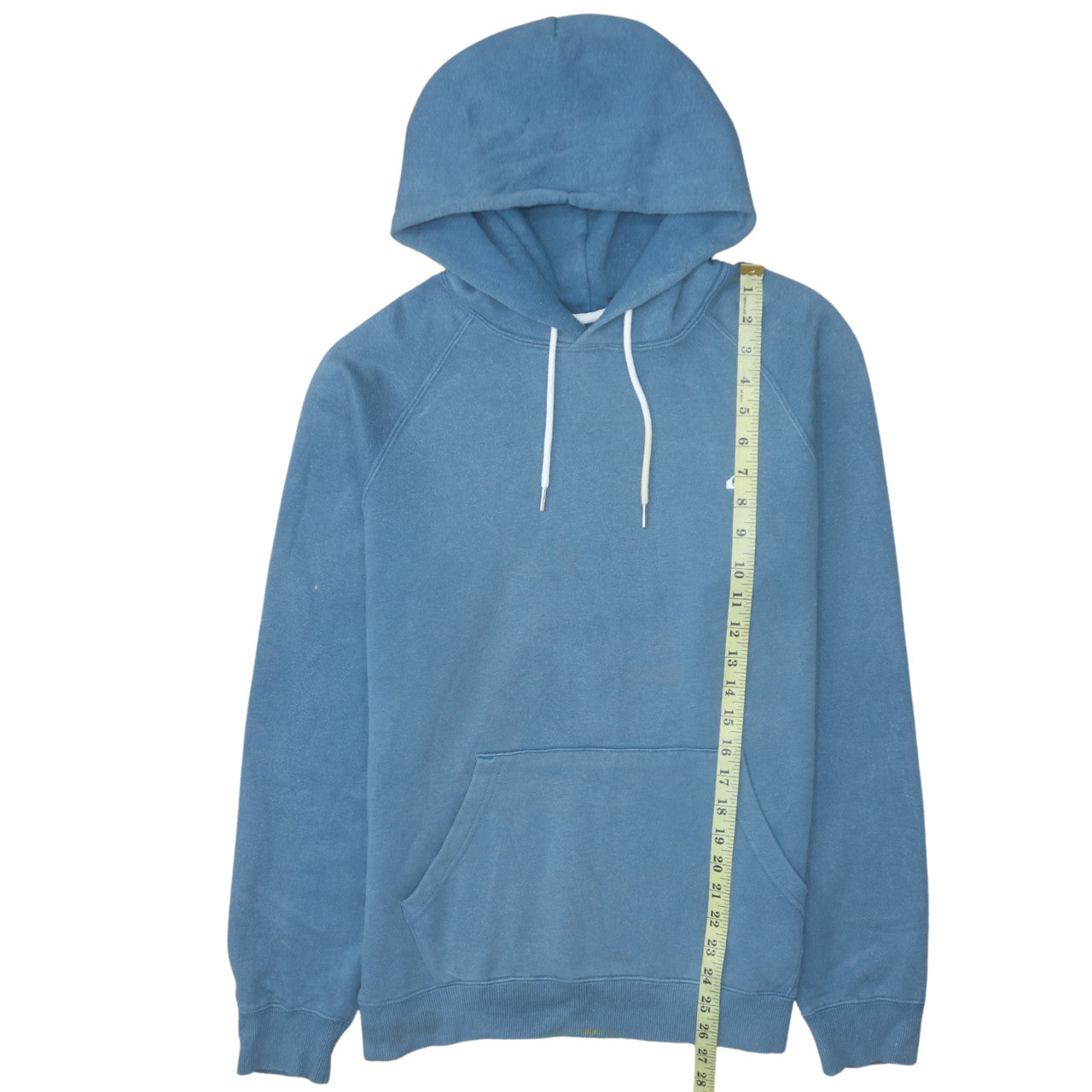 Mens UK Size S Quiksilver Blue Pullover Hoodie