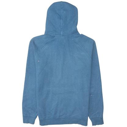 Mens UK Size S Quiksilver Blue Pullover Hoodie