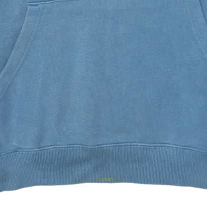 Mens UK Size S Quiksilver Blue Pullover Hoodie