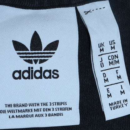 Mens UK Size M adidas Black  T-Shirt
