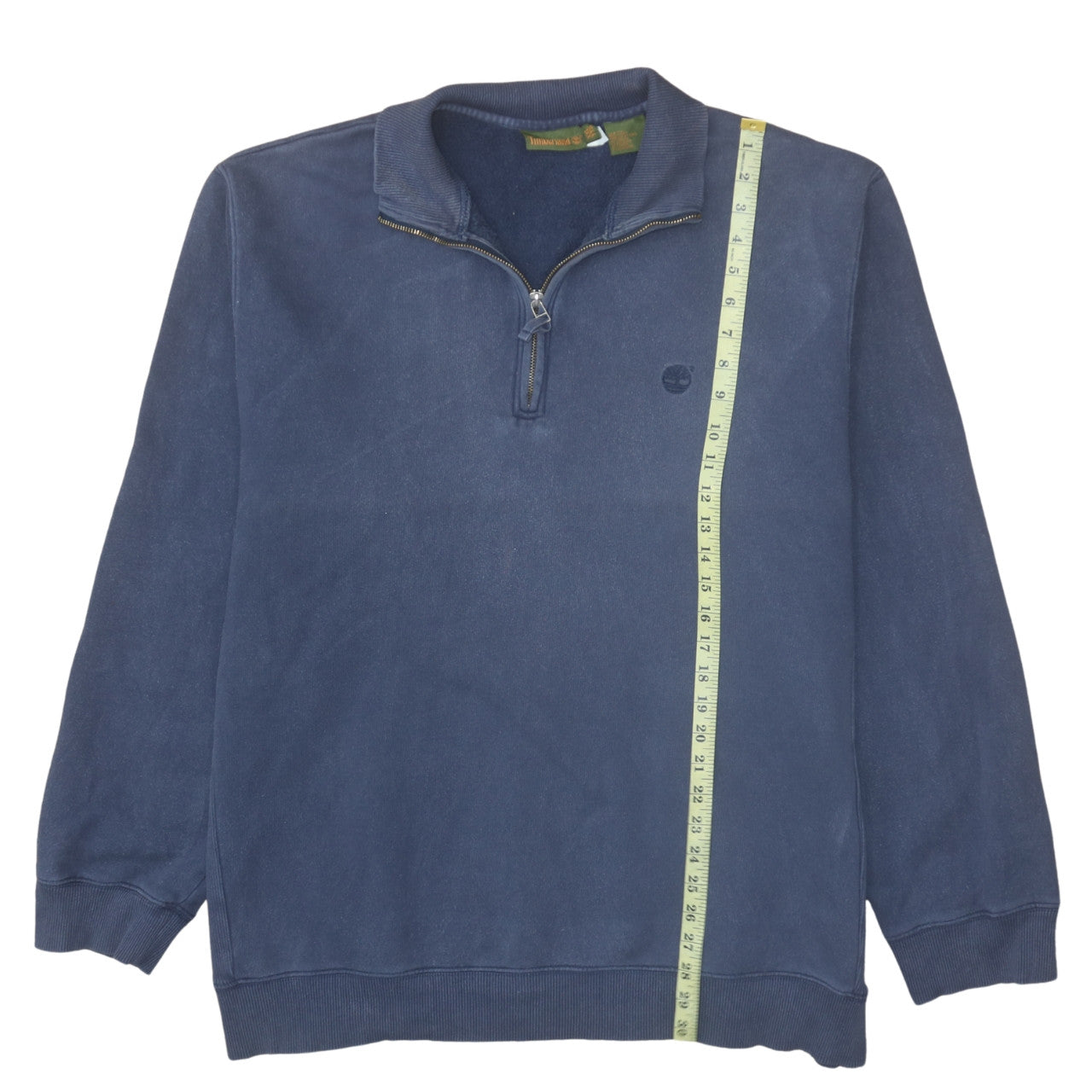Mens UK Size 2XL Timberland Blue Henley Sweatshirt