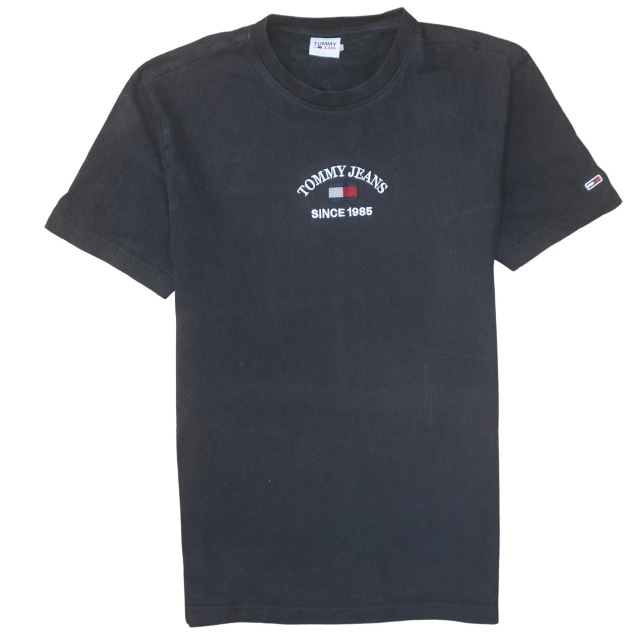 Mens UK Size L Tommy Jeans Black  T-Shirt