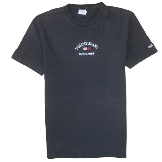 Mens UK Size L Tommy Jeans Black  T-Shirt