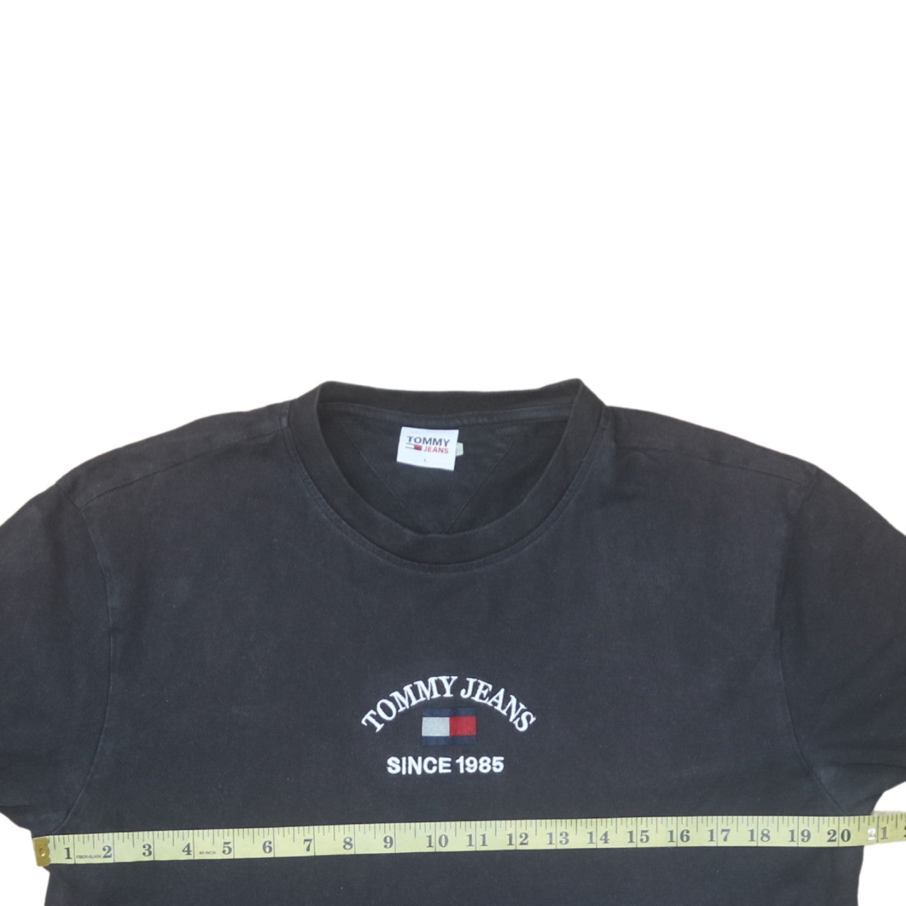 Mens UK Size L Tommy Jeans Black  T-Shirt