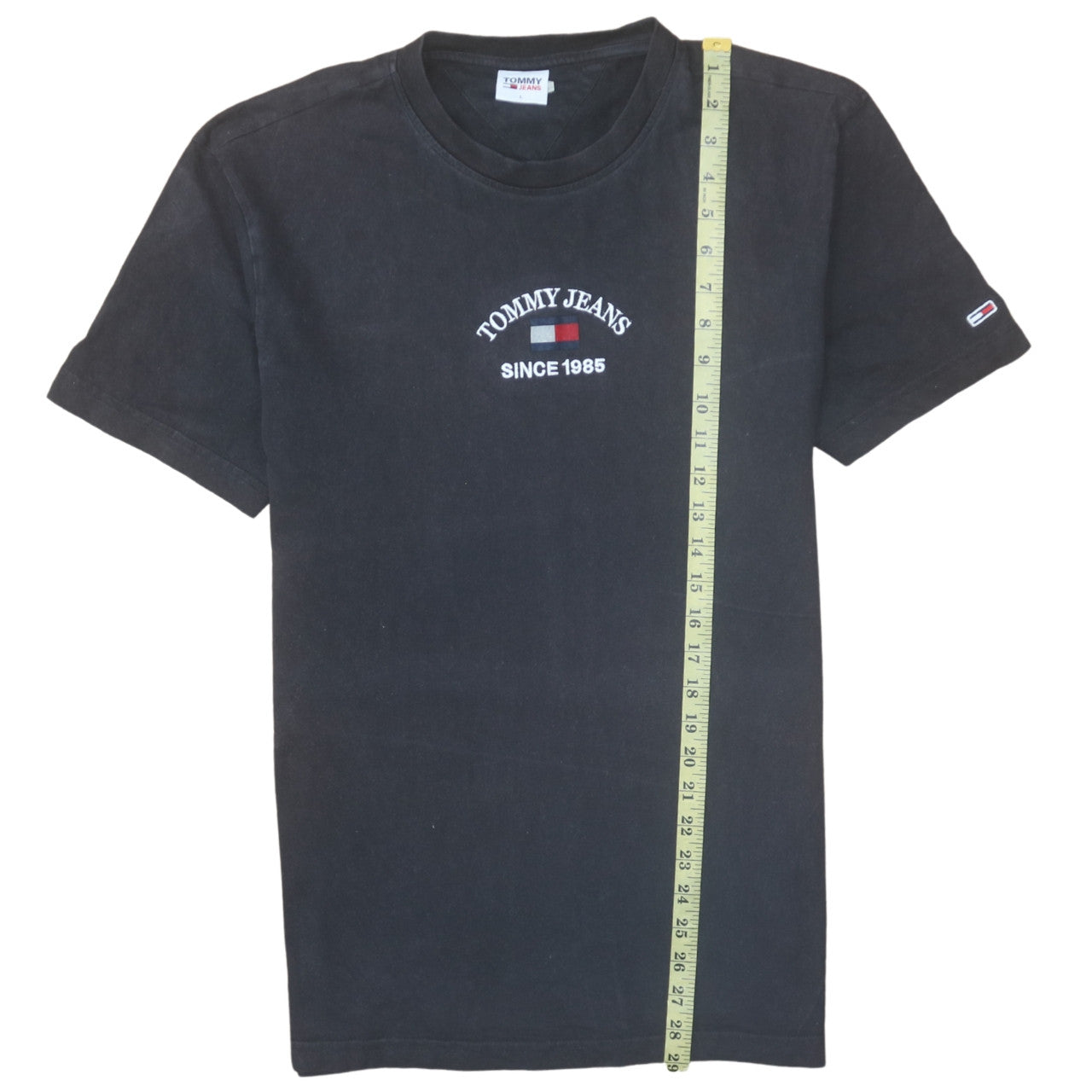 Mens UK Size L Tommy Jeans Black  T-Shirt