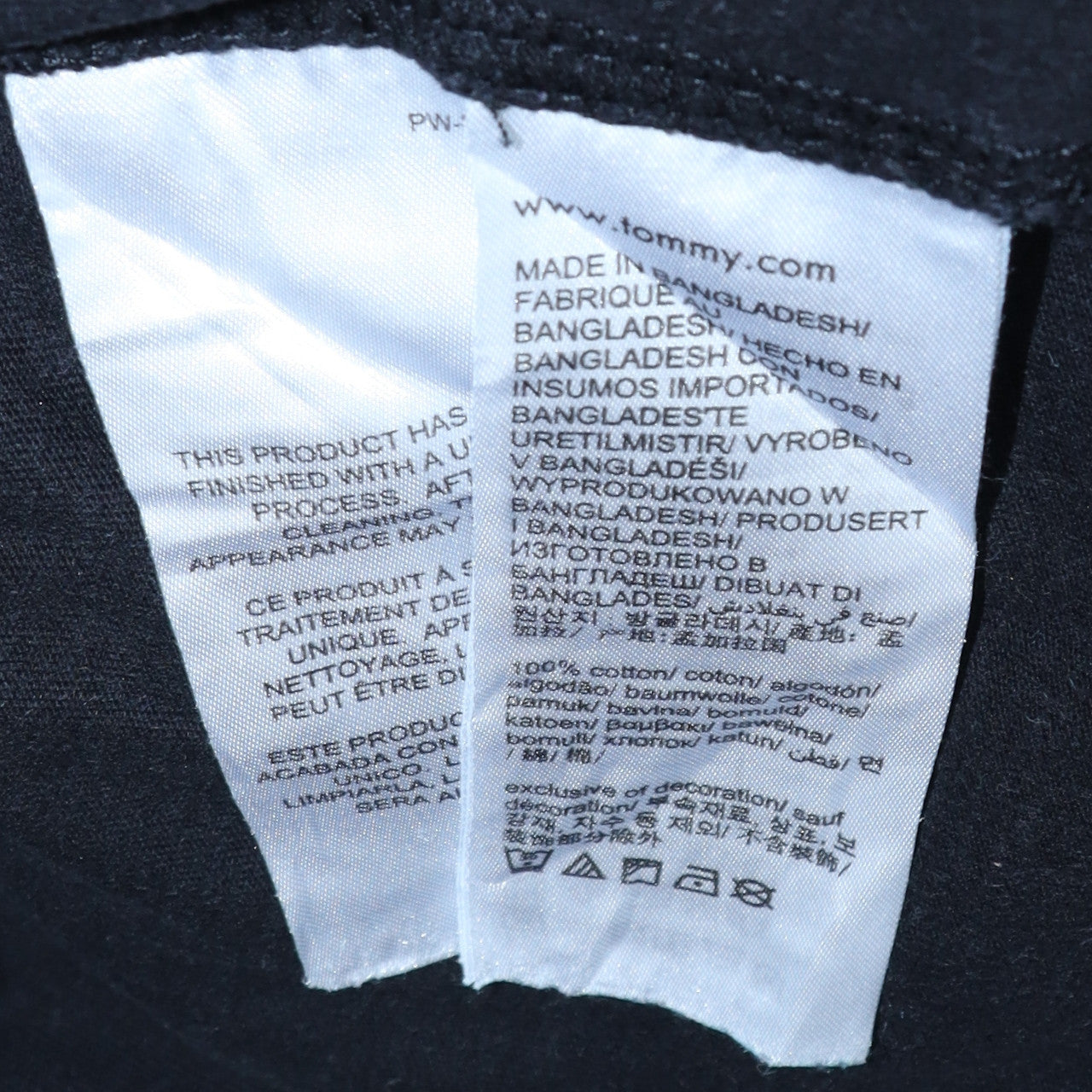 Mens UK Size L Tommy Jeans Black  T-Shirt