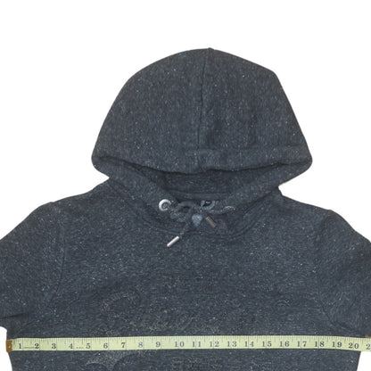 Womens UK Size 14 Superdry Black Pullover Hoodie