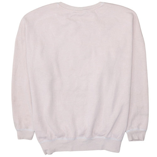 Womens UK Size L Disney Pink Pullover Sweatshirt