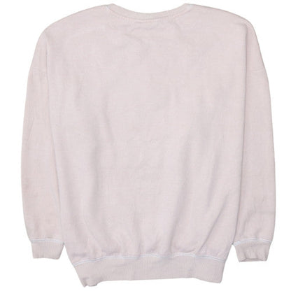 Womens UK Size L Disney Pink Pullover Sweatshirt