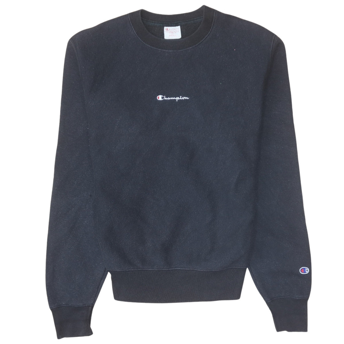 Mens UK Size S Champion Black Pullover Sweatshirt