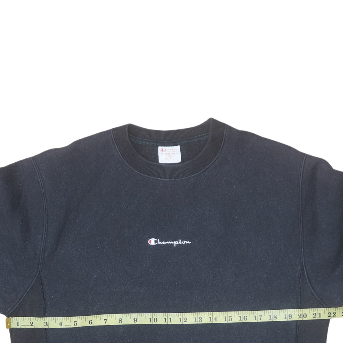 Mens UK Size S Champion Black Pullover Sweatshirt